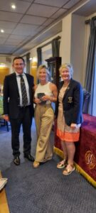 Congratulations to Sam Keown for winning Captain Mark's prize to the Lady members with a beautiful gold necklace from our local jewellers Amoc with a fantastic score of 41 points on Sunday 28th July 